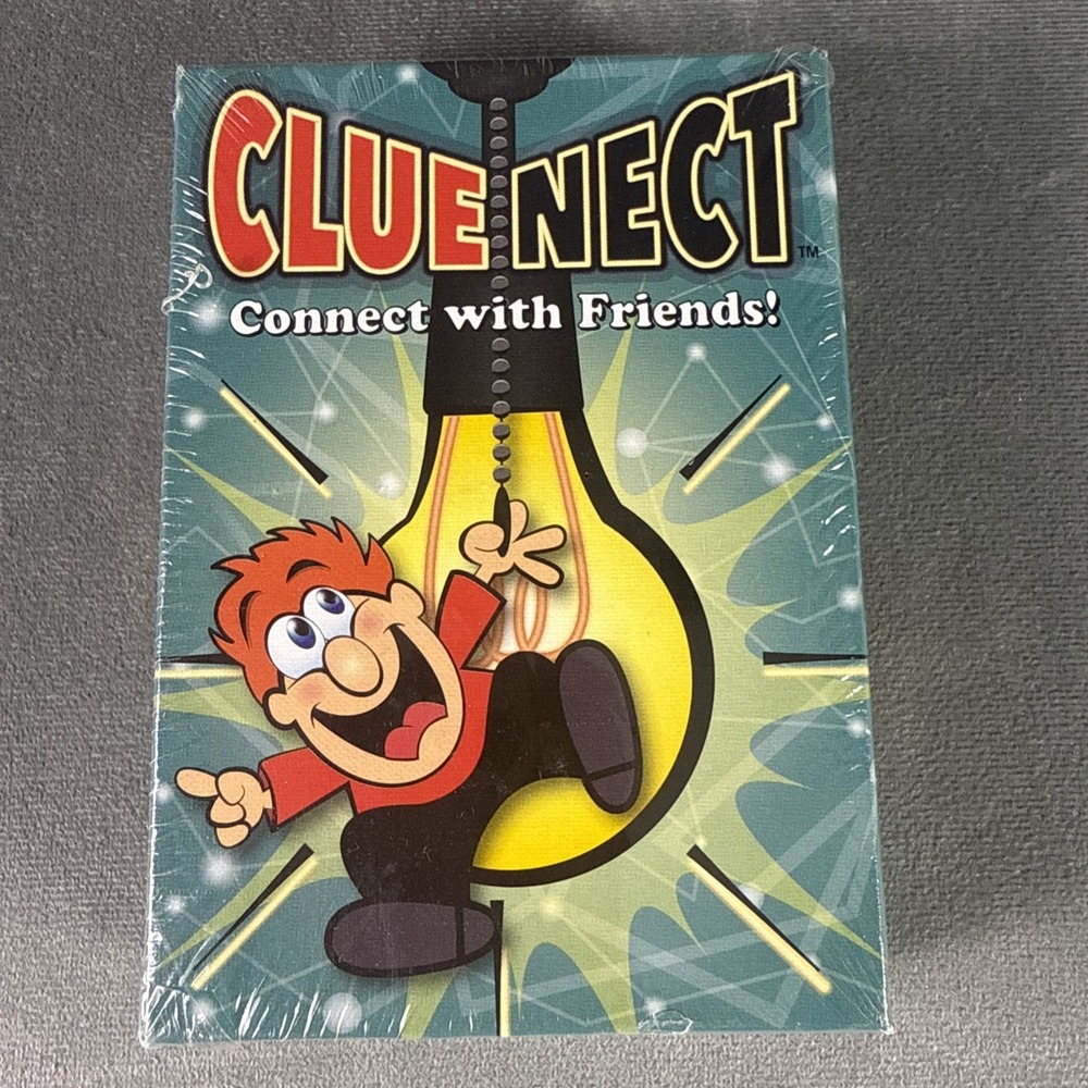 CLUENECT Wildly Fun‎ Clue Decoding Game Boomer Games Brand New Sealed